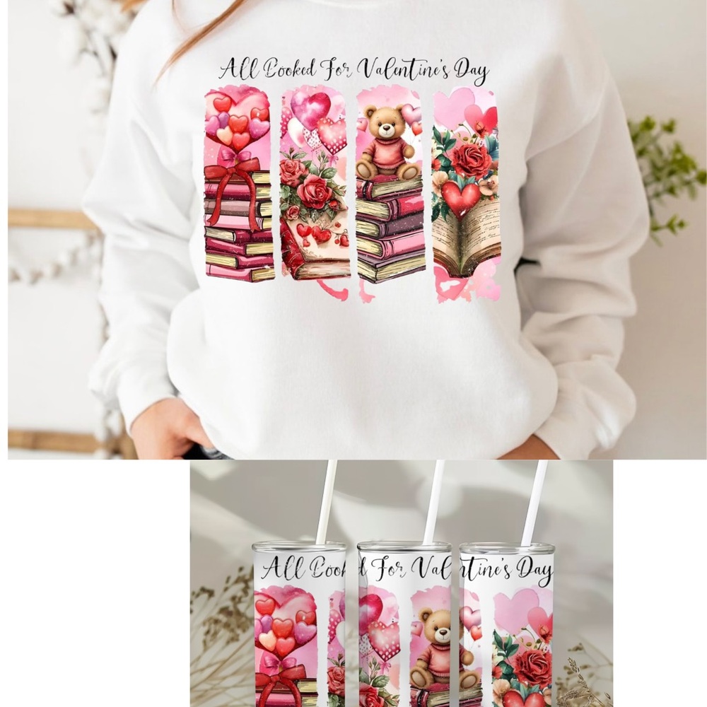 Valentine's Day Graphic Sweatshirt